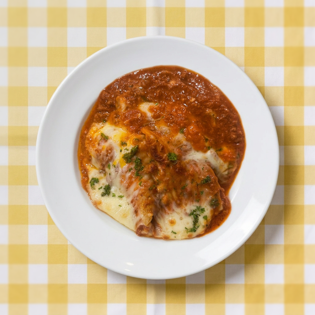 Meat Sauce Lasagna.